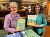 Wakefield Rotarian Judy Gordon delivered titles to Beebe Library's Children's Librarian Annie Hochheiser