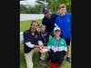 2022 Father's Day Fishing Derby participants with Gene Mullen