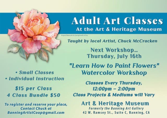 Adult Art Classes