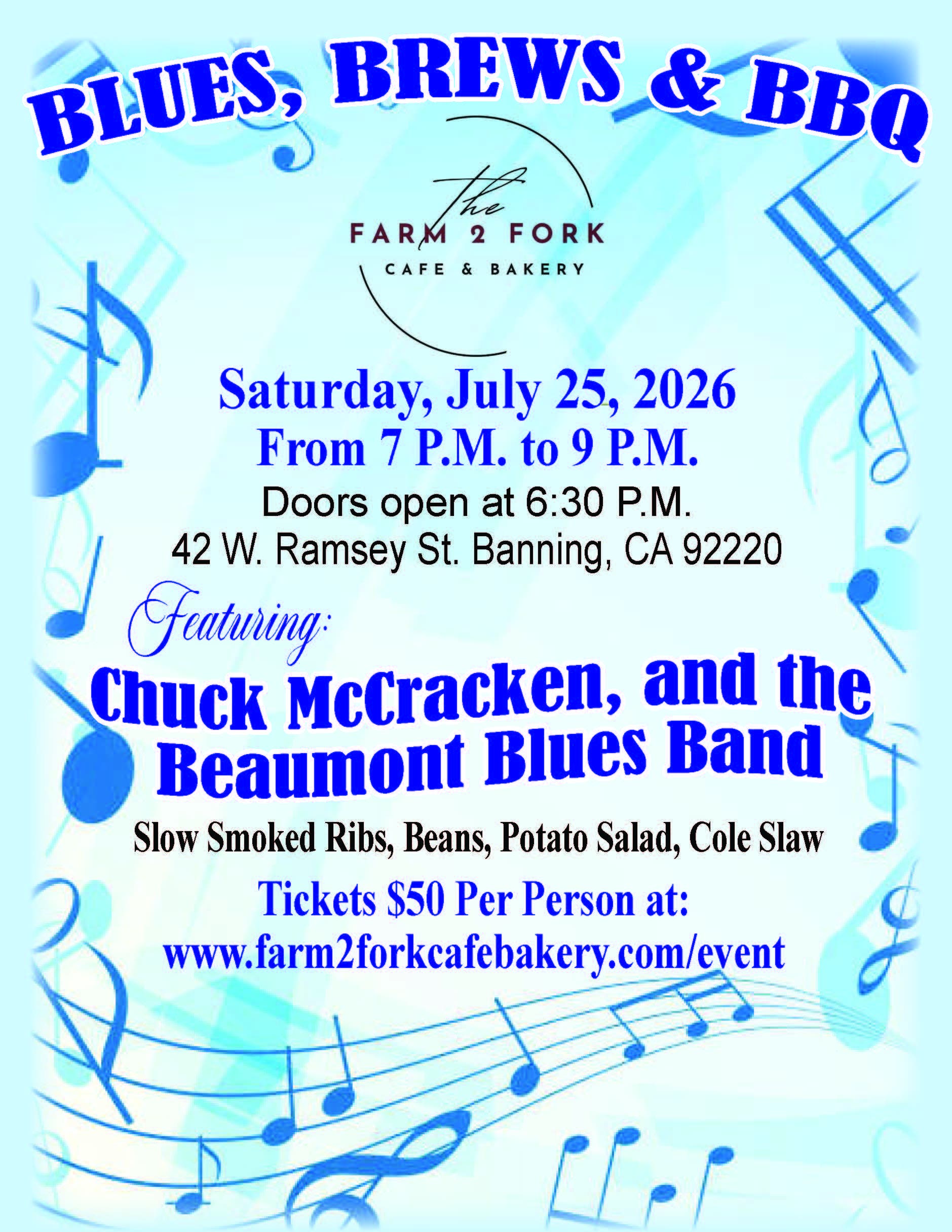 Blues, Brews & BBQ