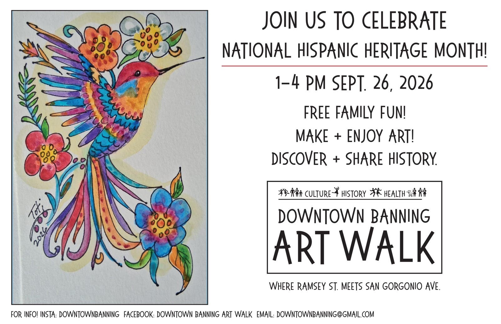 Downtown Banning Art Walk