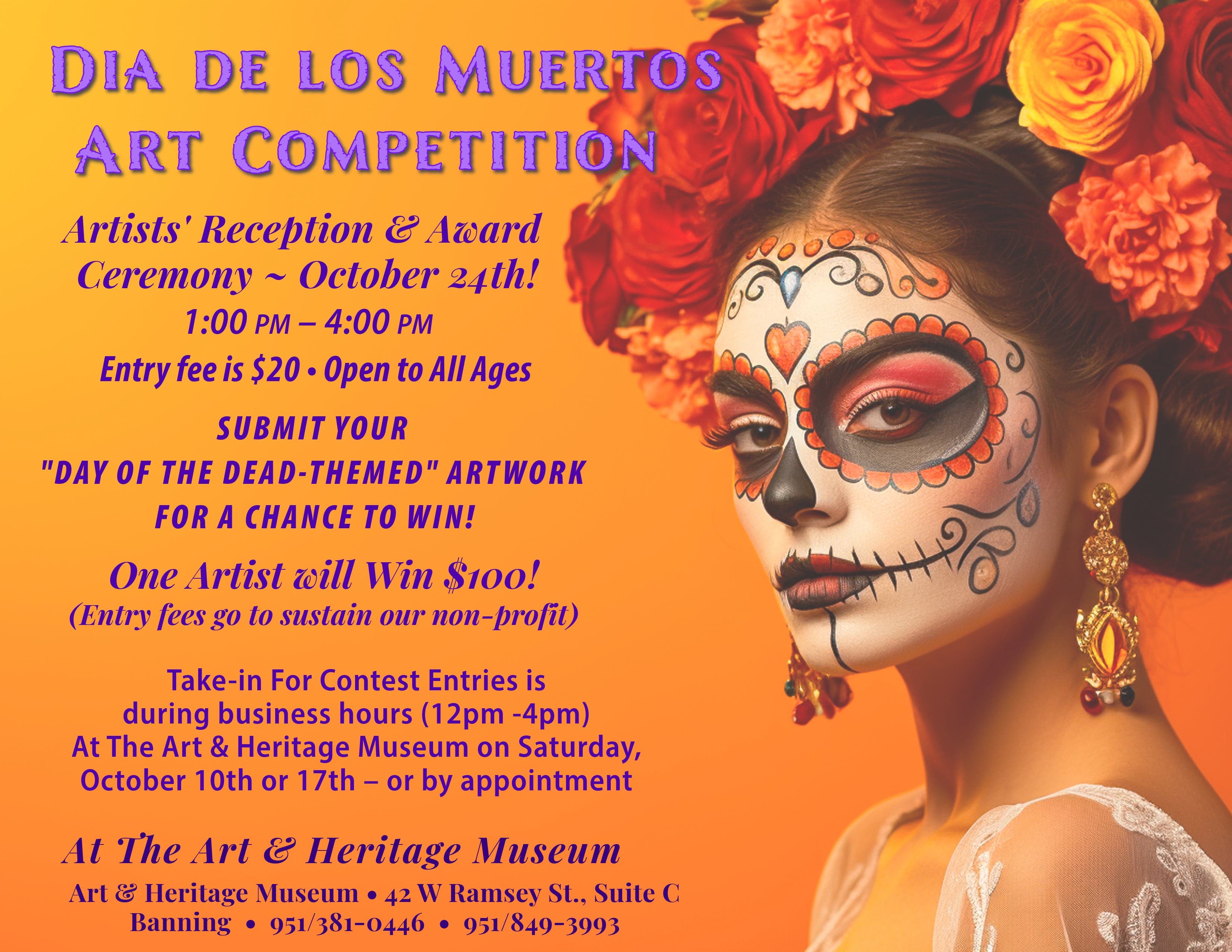 Dia De Los Muertos Art Competition