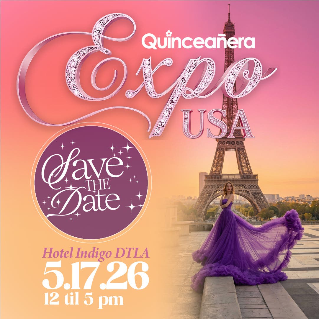 Los Angeles Quinceanera Expo May 17, 2026 at Indigo Hotel DTLA