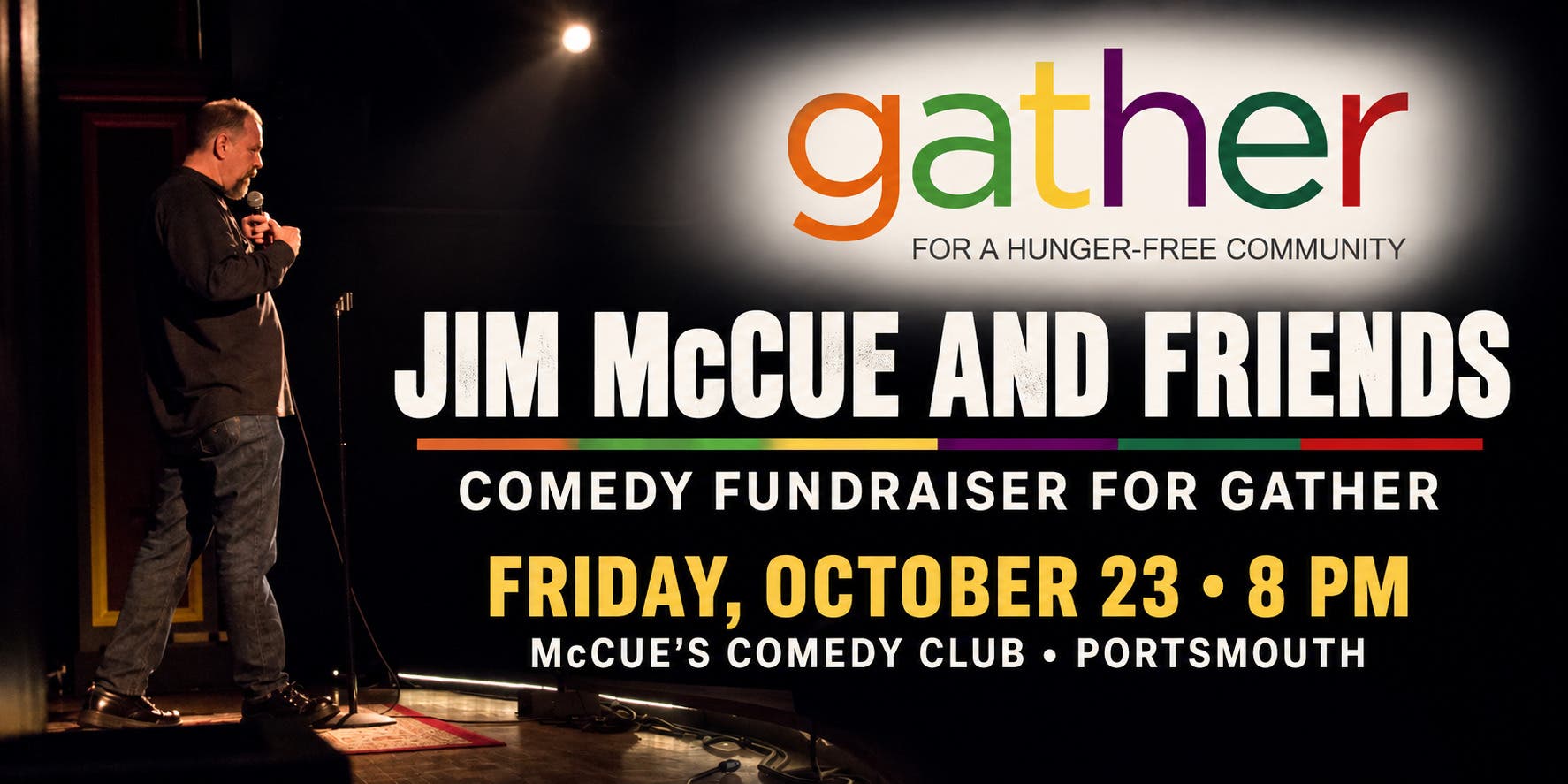 Jim McCue and Friends: Comedy Fundraiser for Gather