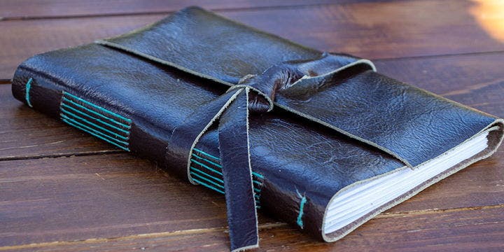Bookbinding Workshop: Leather Long-Stitch Journal
