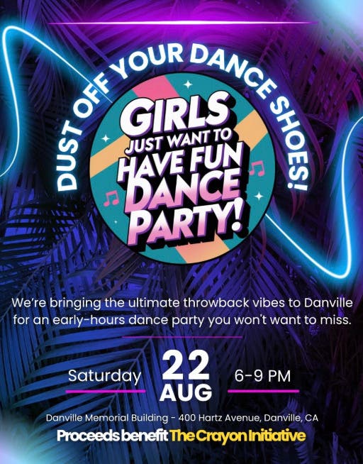 Girls Just Want to Have Fun Dance Party