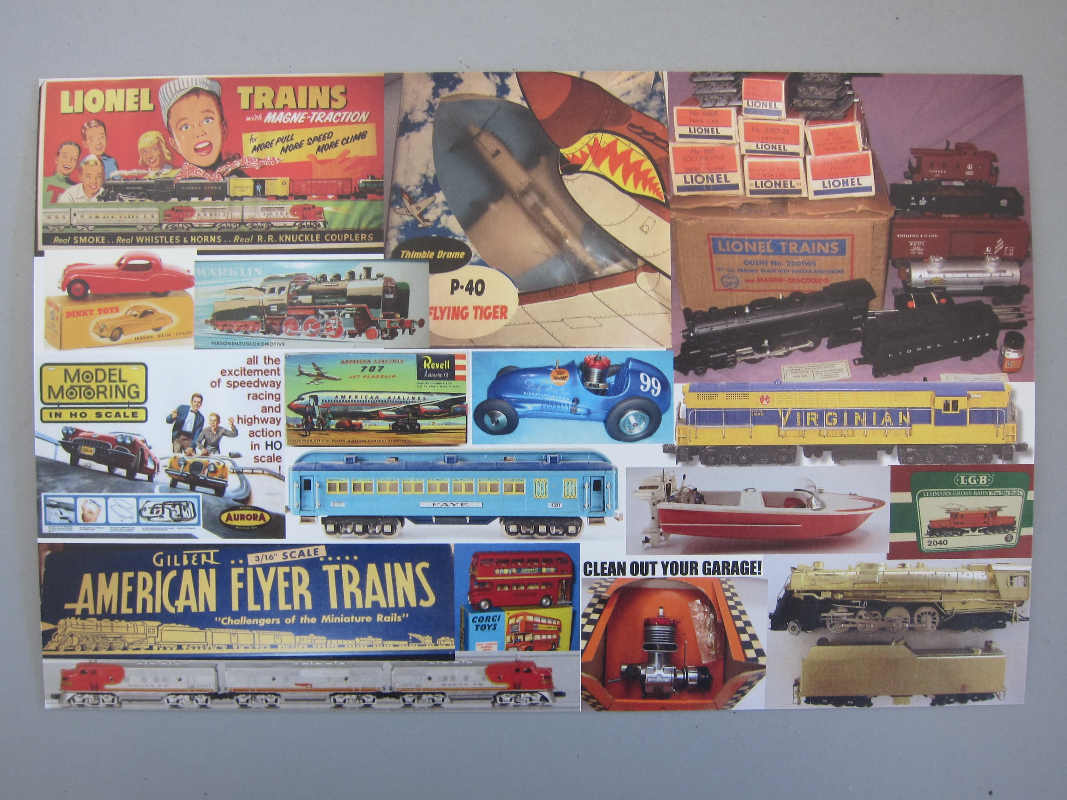 BUYING Old Trains & Toys