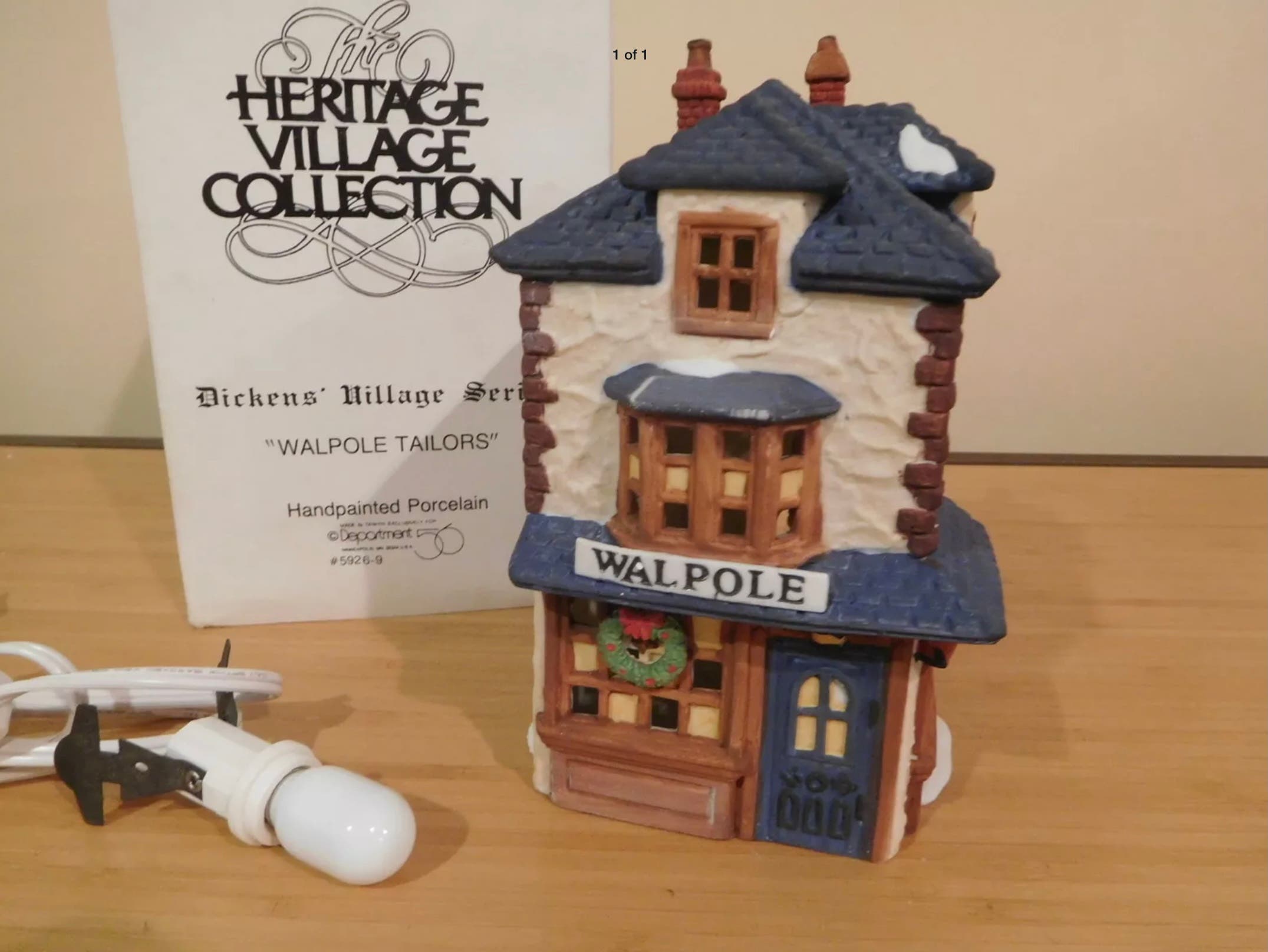 Buying Christmas Villages