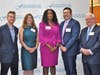 Pictured from left to right: Jon Gold, Carrie Bernier, Cheryl DeVonish, Terrence Cheng, George Reilly