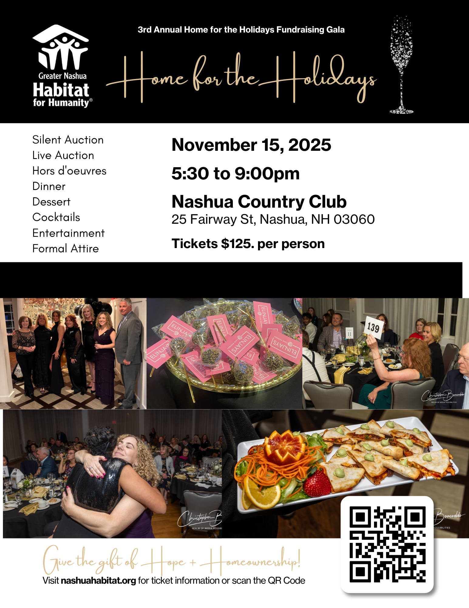 Greater Nashua Habitat for Humanity's Home for the Holidays Gala