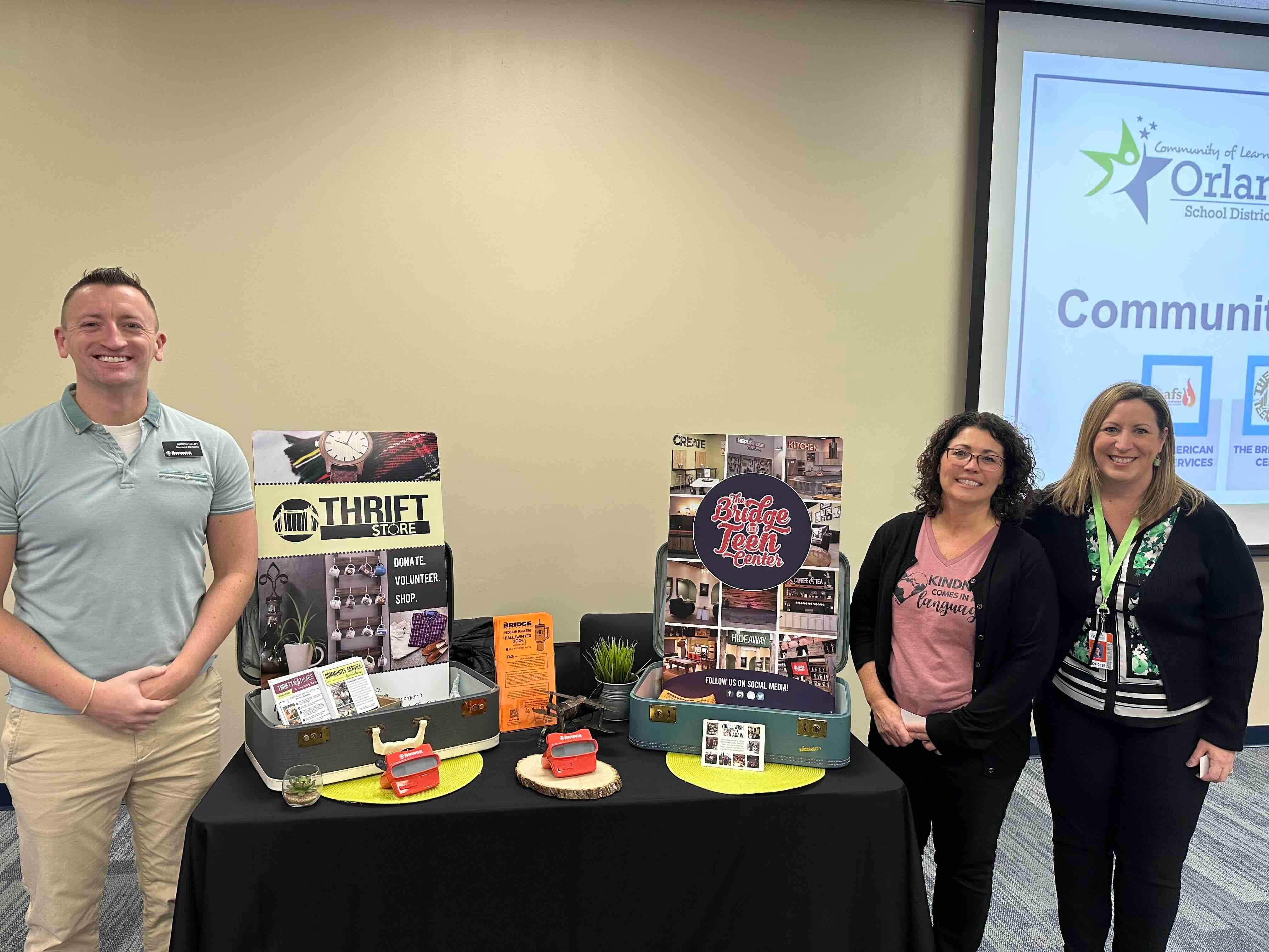 Carita Hall, Jen Nichols, and the Bridge Teen Center