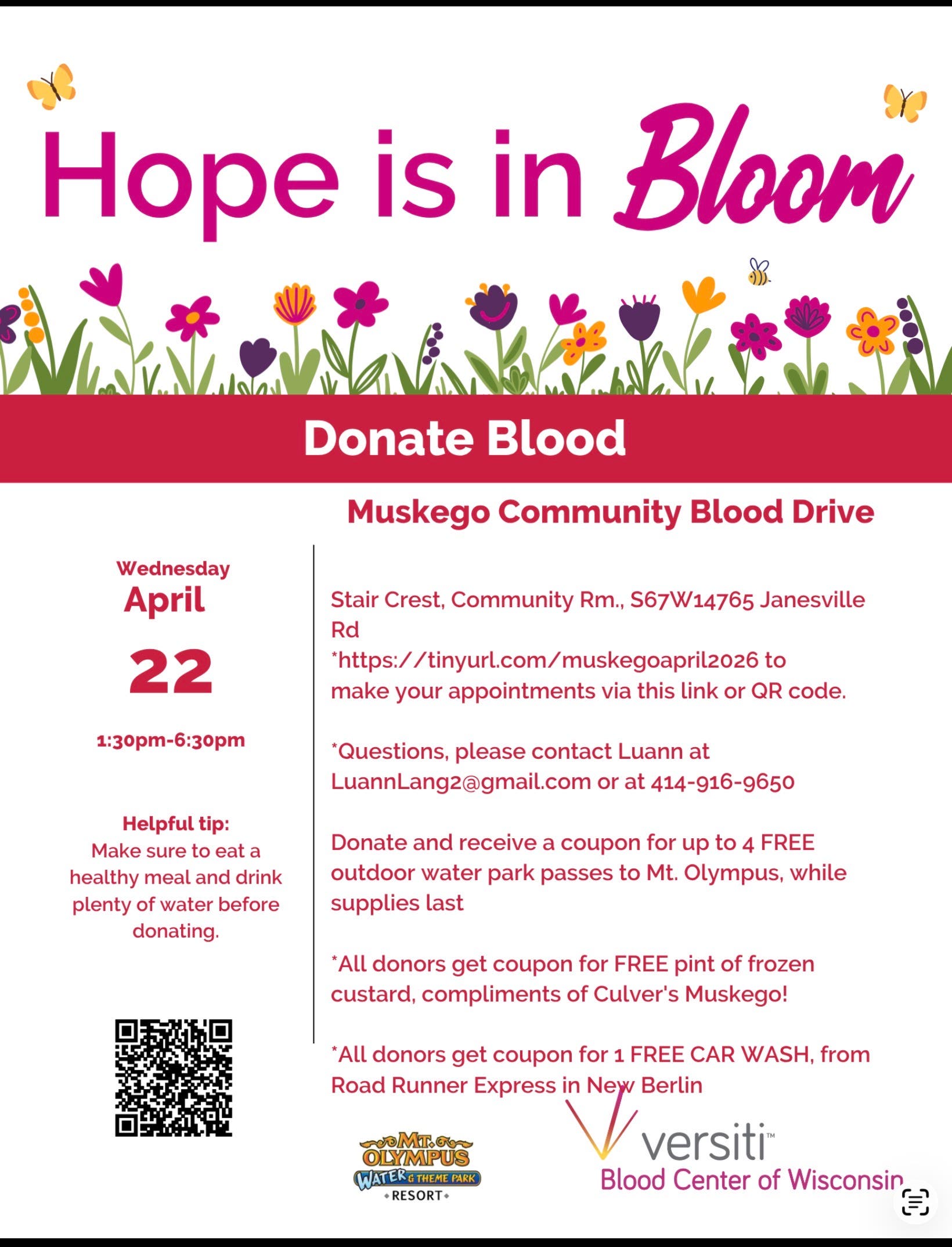 Muskego Community Blood Drive