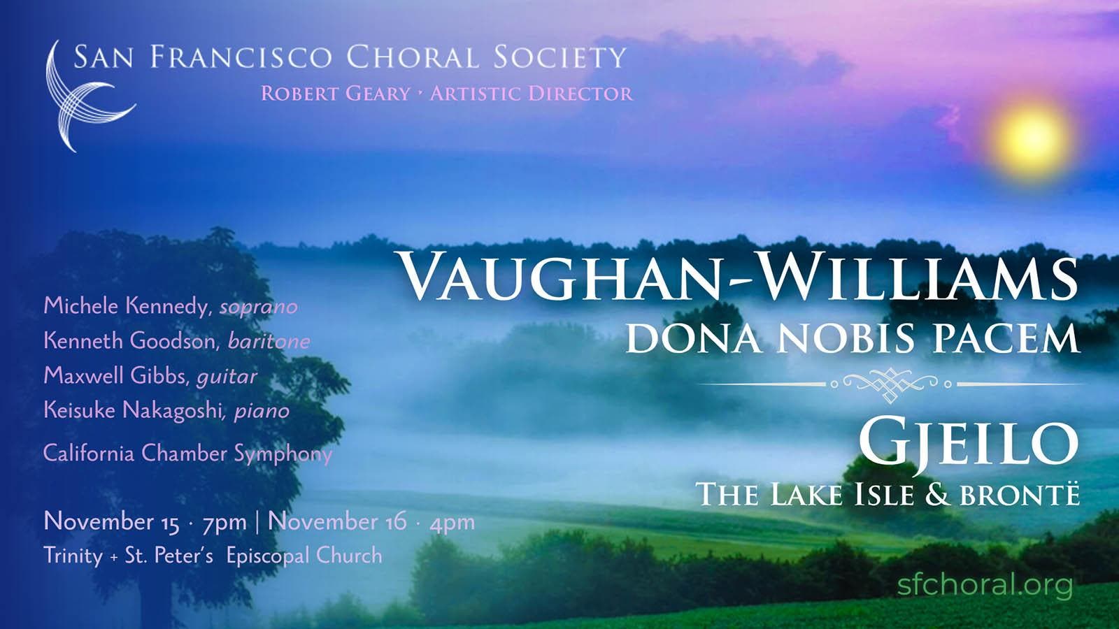 Music of Vaughan Williams and Gjeilo