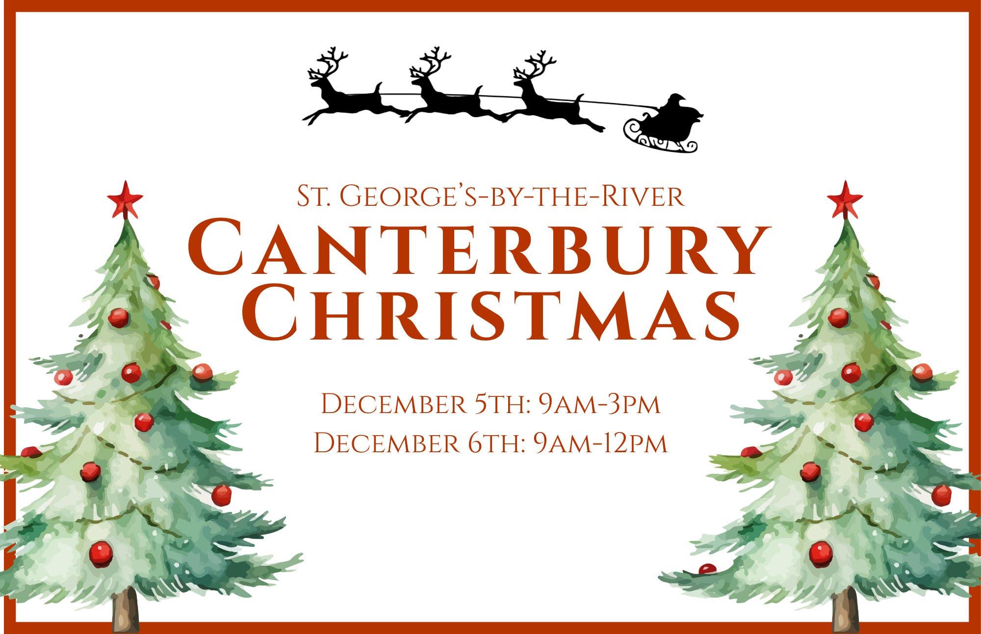 Canterbury Christmas Sale