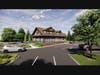 A rendering of Ellafi FCU’s future new full-service branch at 562 South Main Street, Middletown.