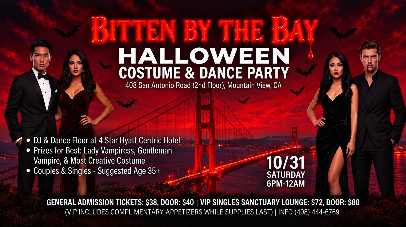 BITTEN BY THE BAY - Halloween Costume & Dance Party