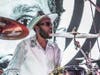 HUGH PEEPLE drummer Michael Seacer performs at the Hotel Ziggy
