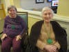 Janet Para and Lorraine McHugh celebrate the luck of the Irish.