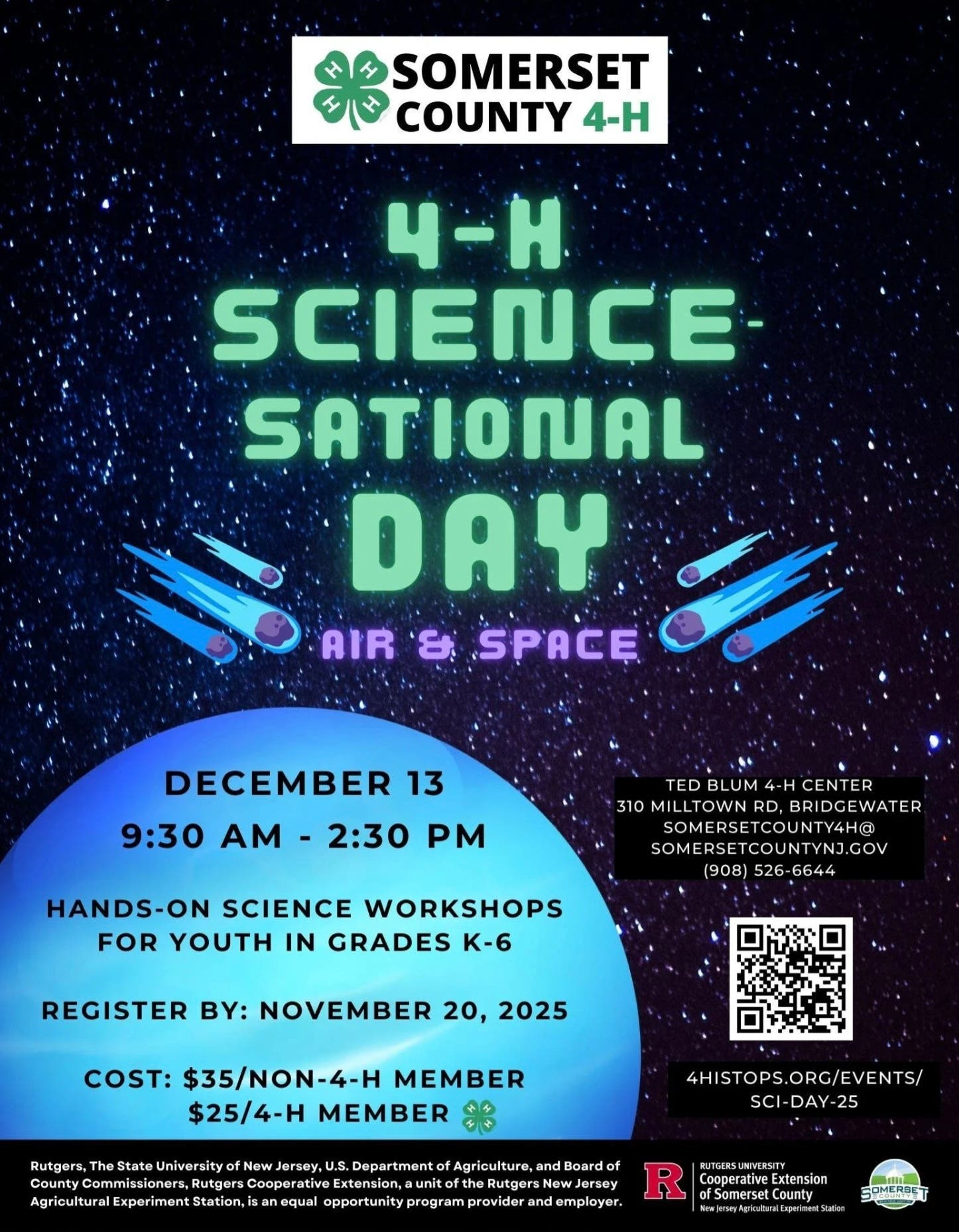 4-H Science-sational Day: Air & Space