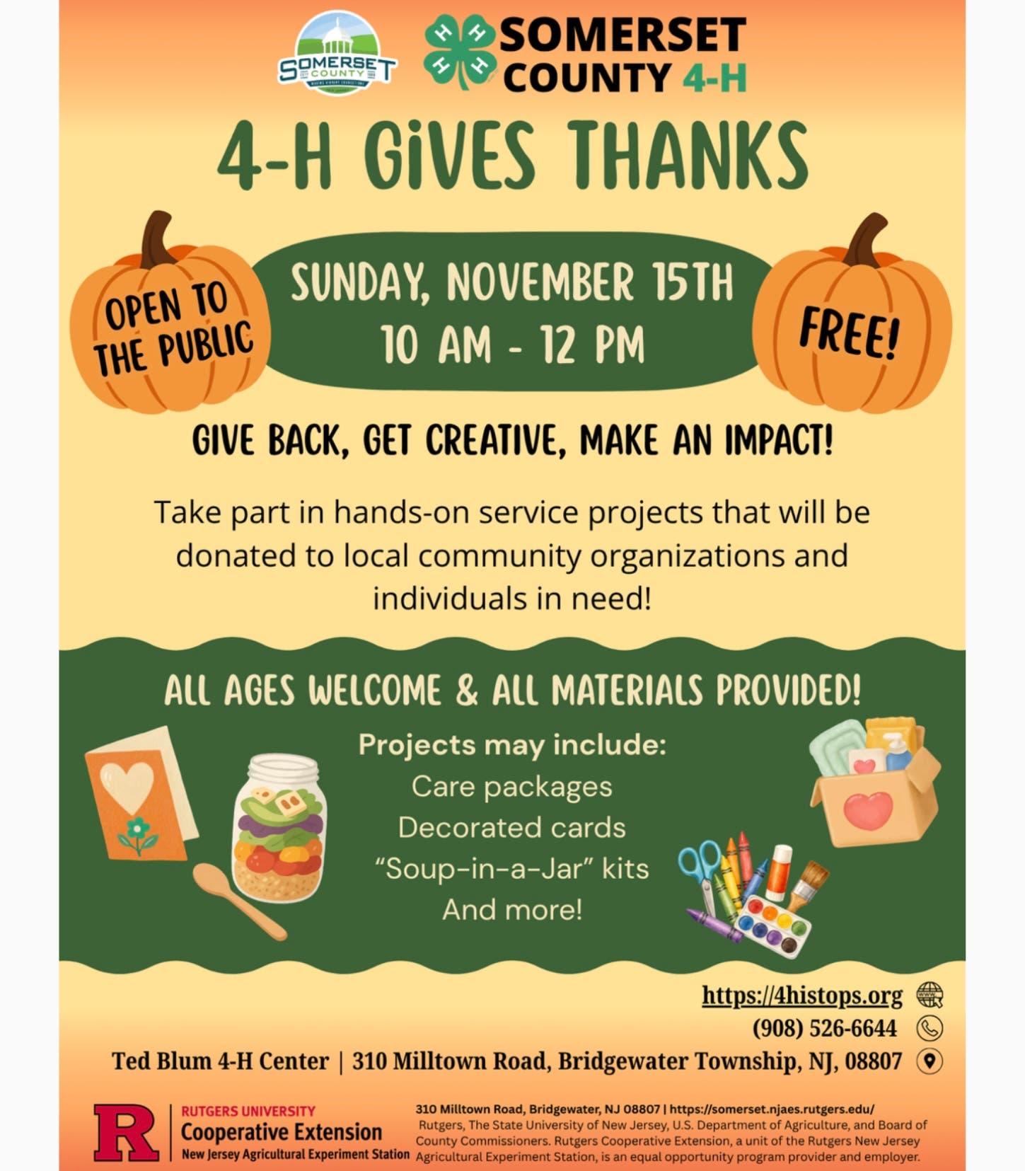 4-H Gives Thanks