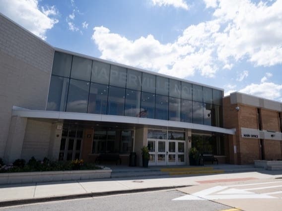 Naperville Police say an out-of-state juvenile has been identified as the person who made a threat against Naperville North High School on Friday.