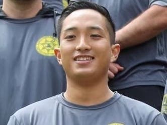 A photo of David V. Nguyen, who was killed when an unknown person fired gunshots into his vehicle while he was driving on I-580. Nguyen was a recruit with the Alameda County Sheriff's Office.