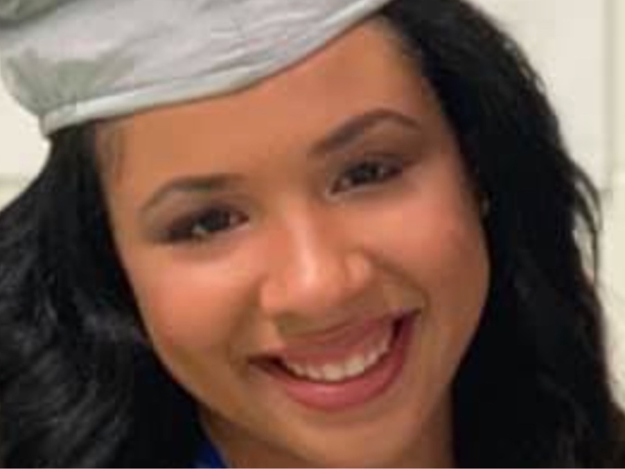 Omelly Dominguez, 21, was studying to be a nurse, according to the GoFundMe page. Police found her dead Tuesday from a gunshot wound.