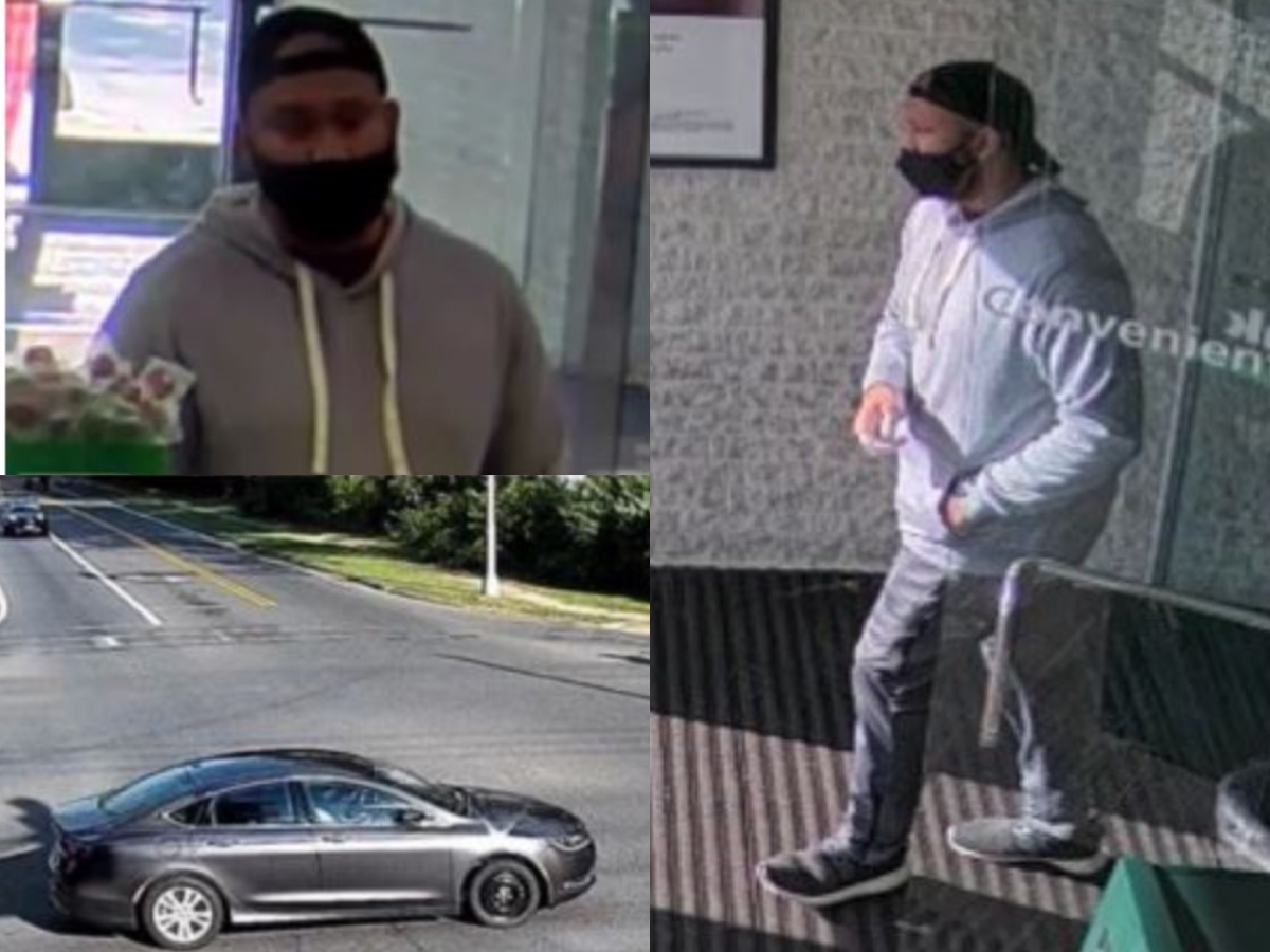 The FBI asks anyone who recognizes this man or the car, or has additional information, to call the Newark office at 973-792-3000. He is wanted in a Burlington County bank robbery September 26.