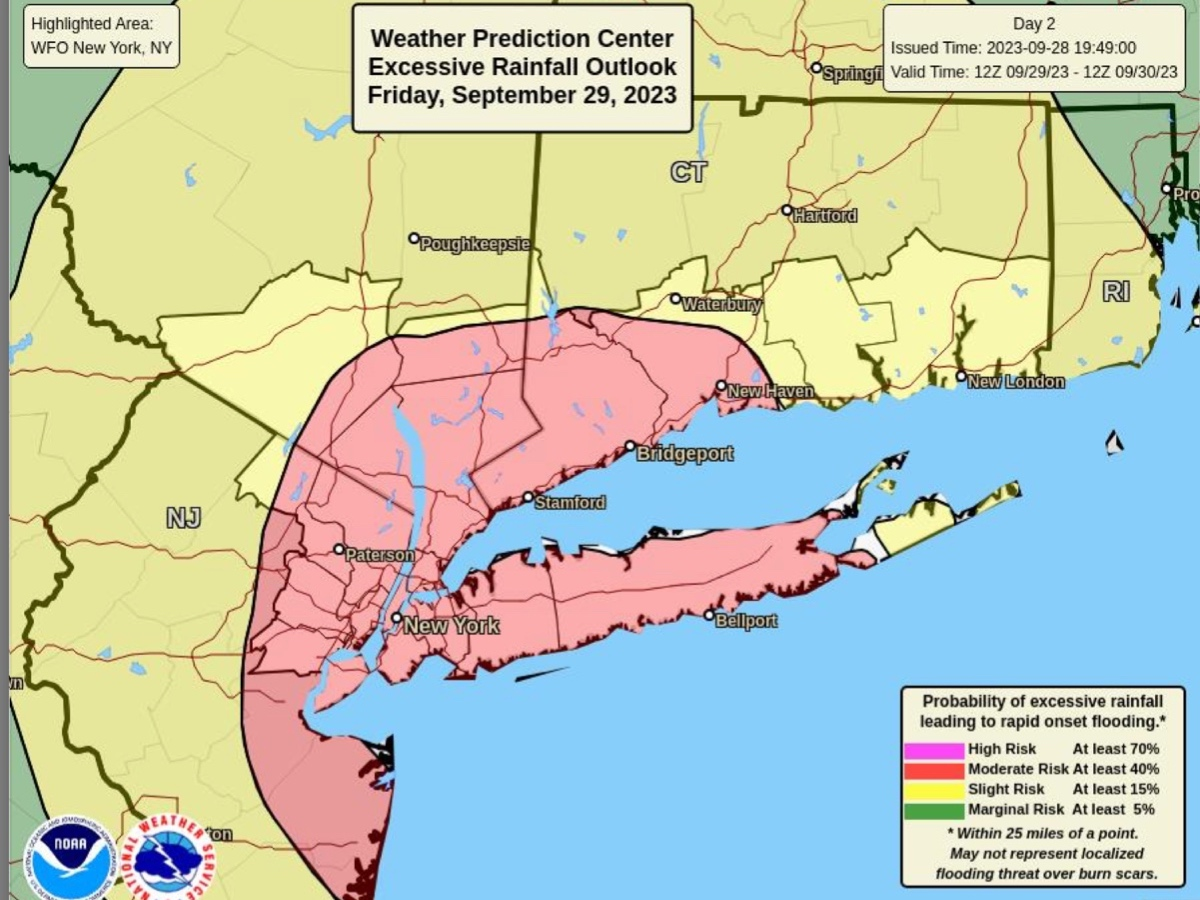 Flood Warning In Passaic County As Ramapo River Rises Friday | Wayne ...