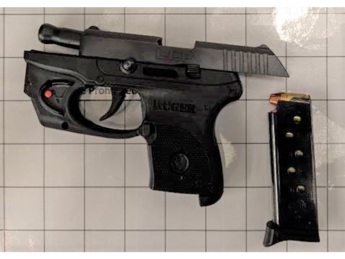 A Washington County man had a loaded .380 caliber handgun on his carry-on in the airport on Christmas Day, TSA agents said. 