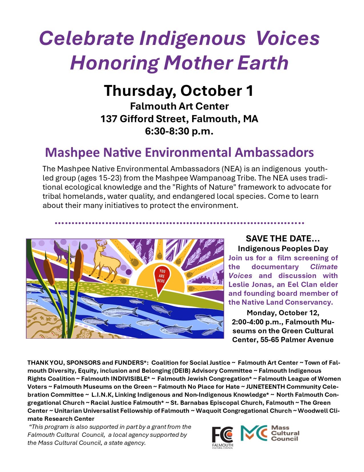 Celebrate Indigenous Voices Honoring Mother Earth