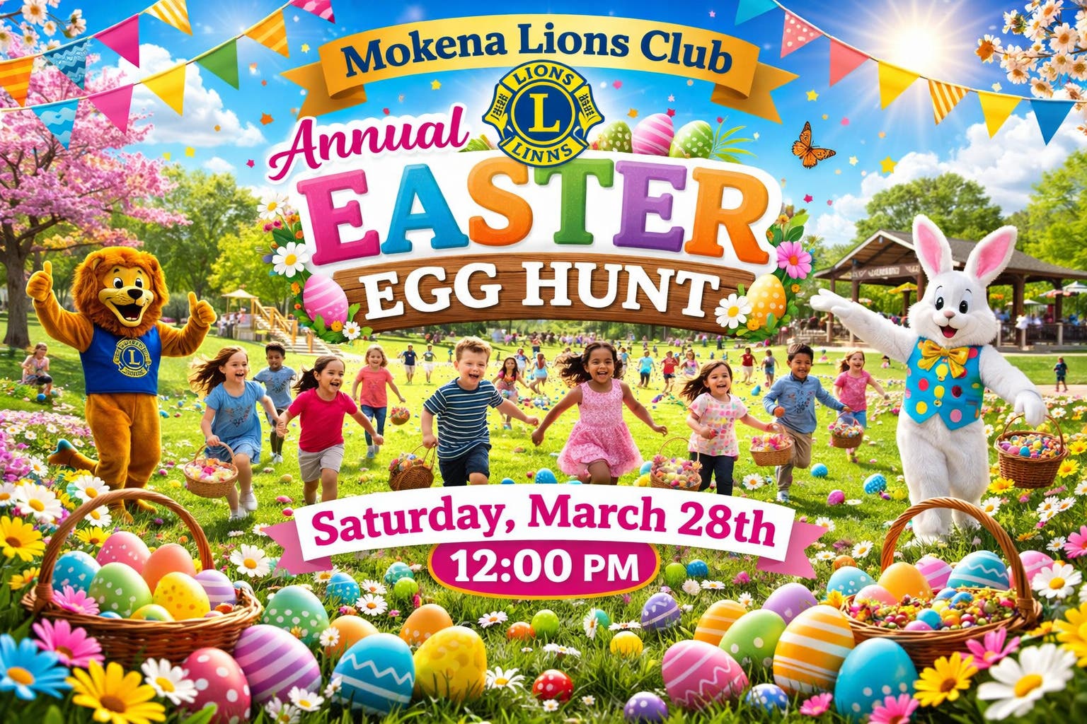 Mar 28 | Mokena Lions Club Free Annual Easter Egg Hunt at Main Park ...