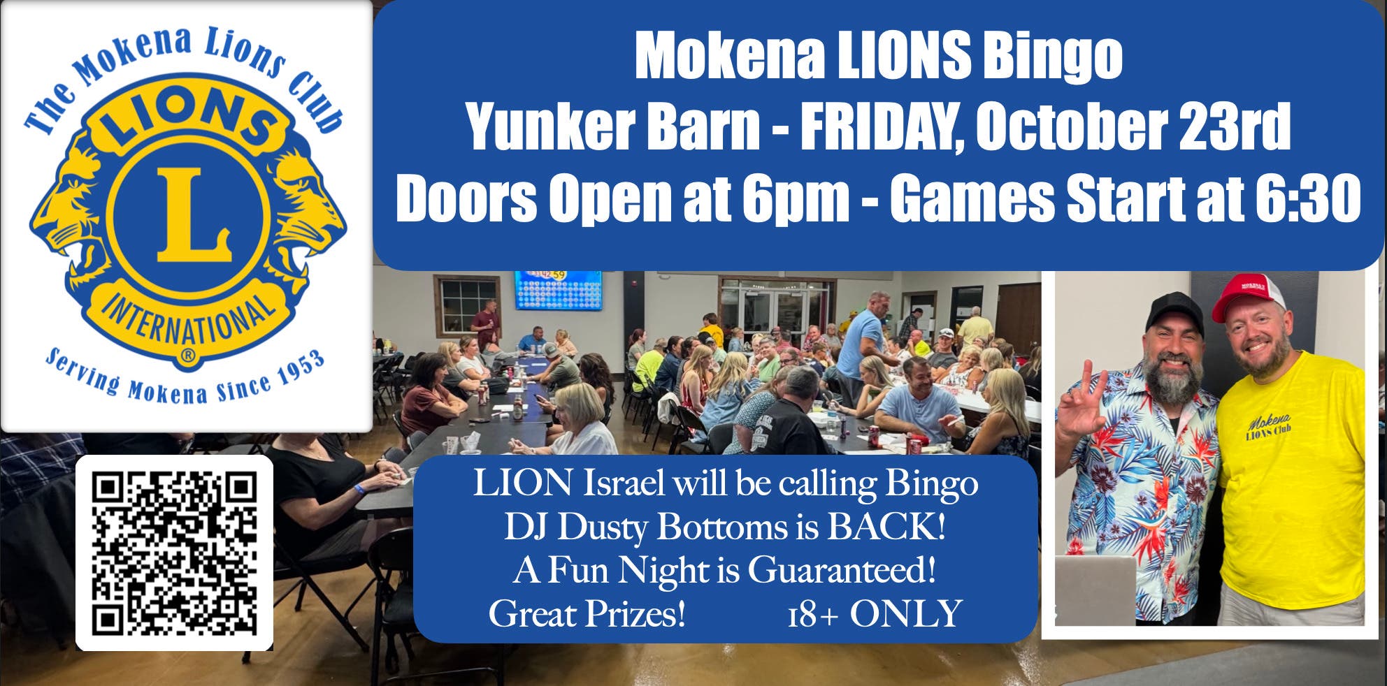Mokena LIONS Friday Night BINGO