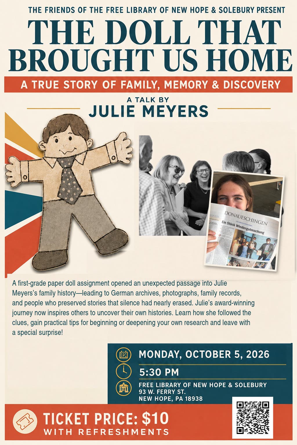 The Doll That Brought Us Home: A True Story of Family, Memory & Discovery