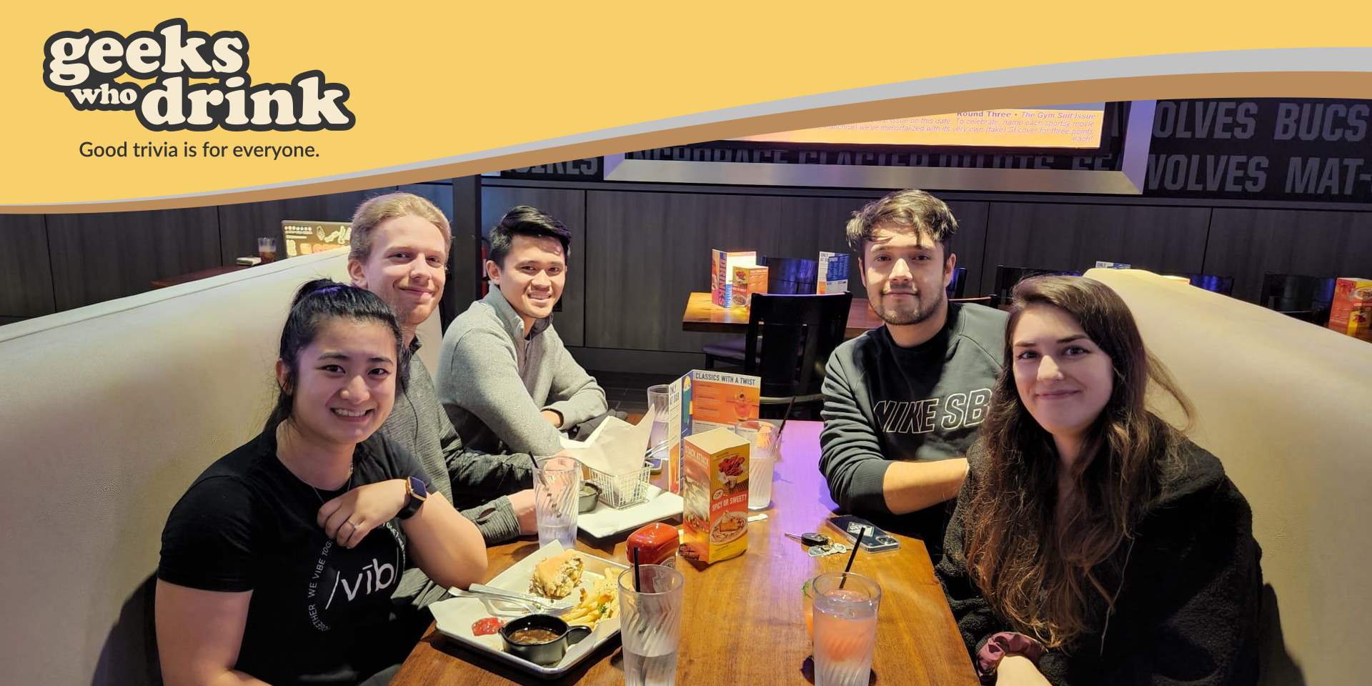 Dec 13 Geeks Who Drink Trivia Night at Quinto Neighborhood Pizzeria