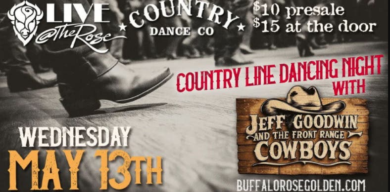 Live @ The Rose - Country Line Dancing Night with Jeff Goodwin And The Front Range Cowboys