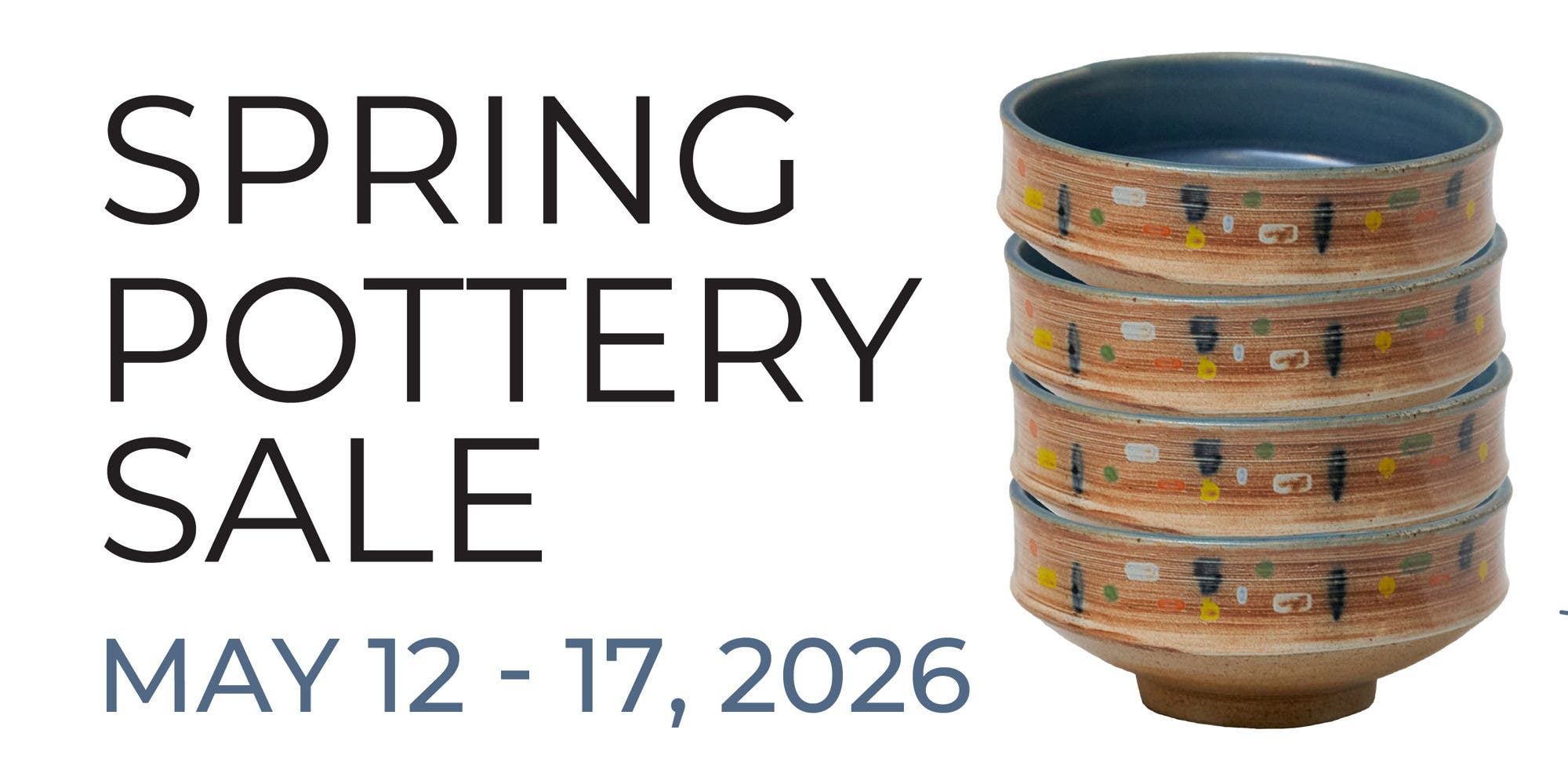 Arvada Center Spring Pottery Sale