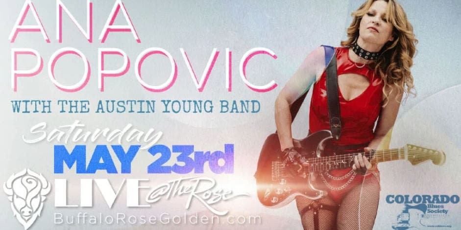 Live @ The Rose - Ana Popovic with The Austin Young Band