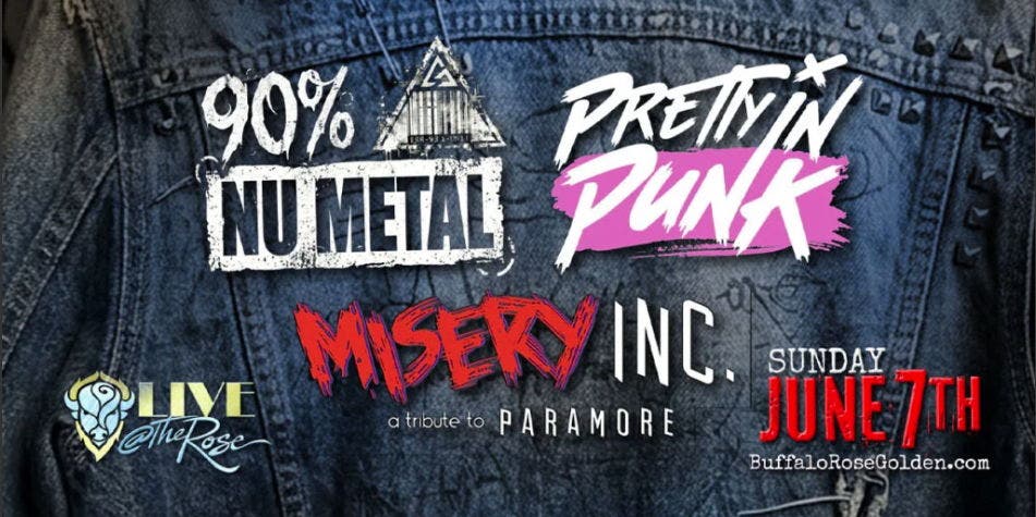 Live @ The Rose - 90% Nu Metal | Misery Inc | Pretty In Punk