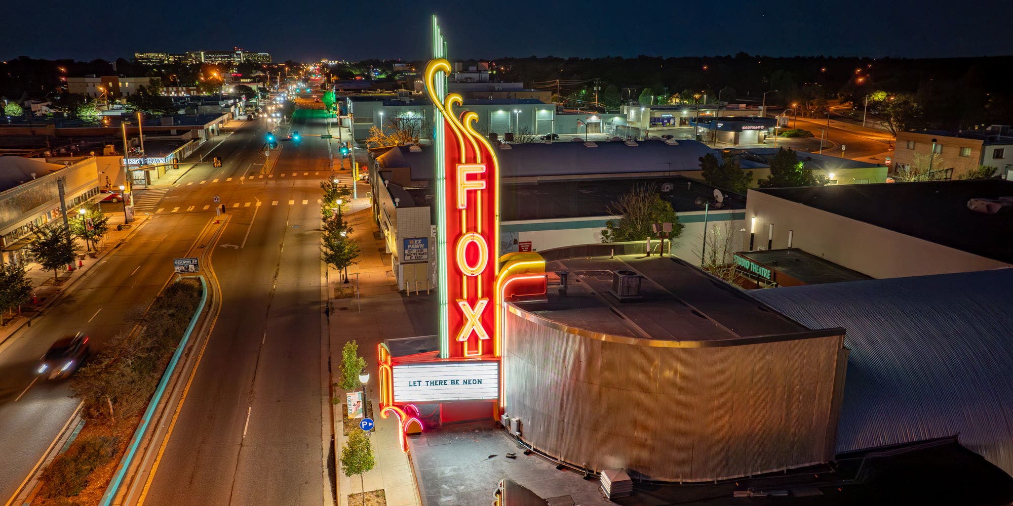 Cocktails in Cool Places: Aurora Fox Theater