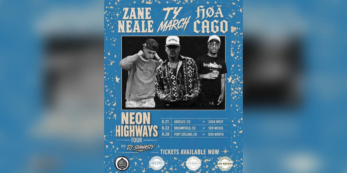 Ty March, Hoa Cago, and Zane Neal