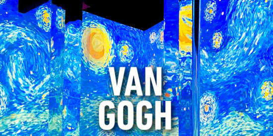 Yoga at Van Gogh: The Immersive Experience