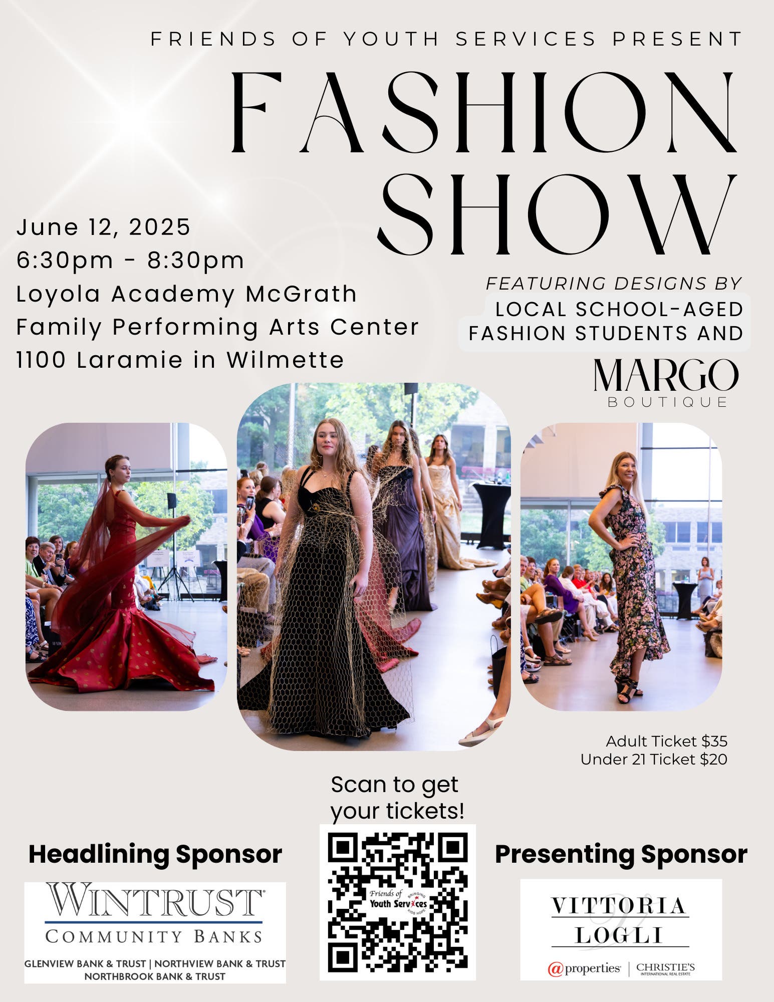 Friends of Youth Services Fashion Show