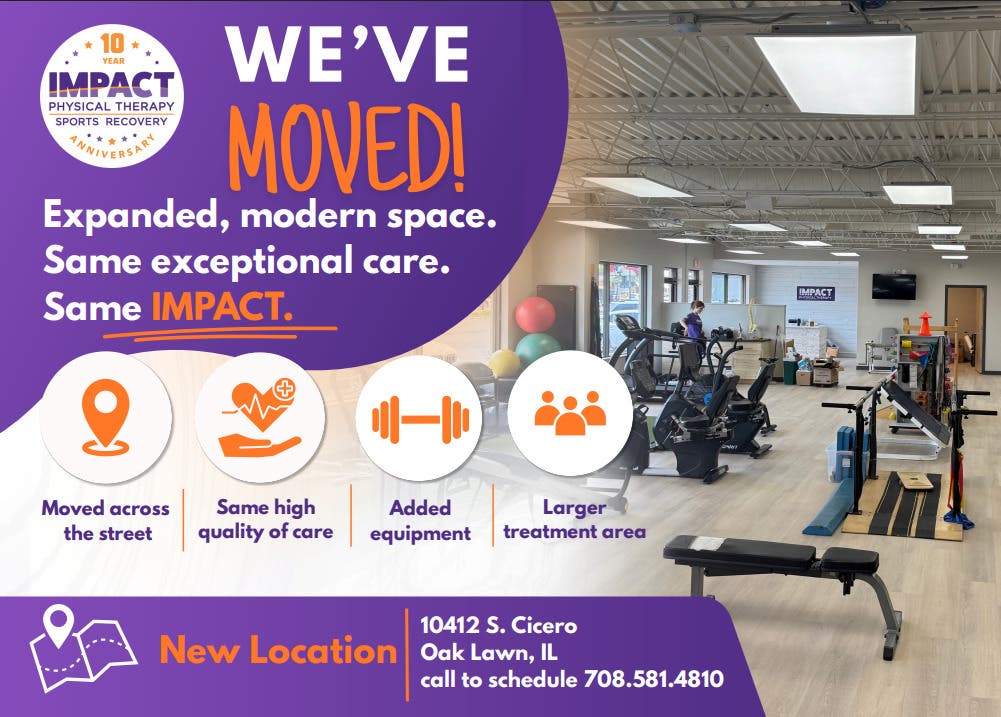 IMPACT Physical Therapy & Sports Recovery Moves Across Street