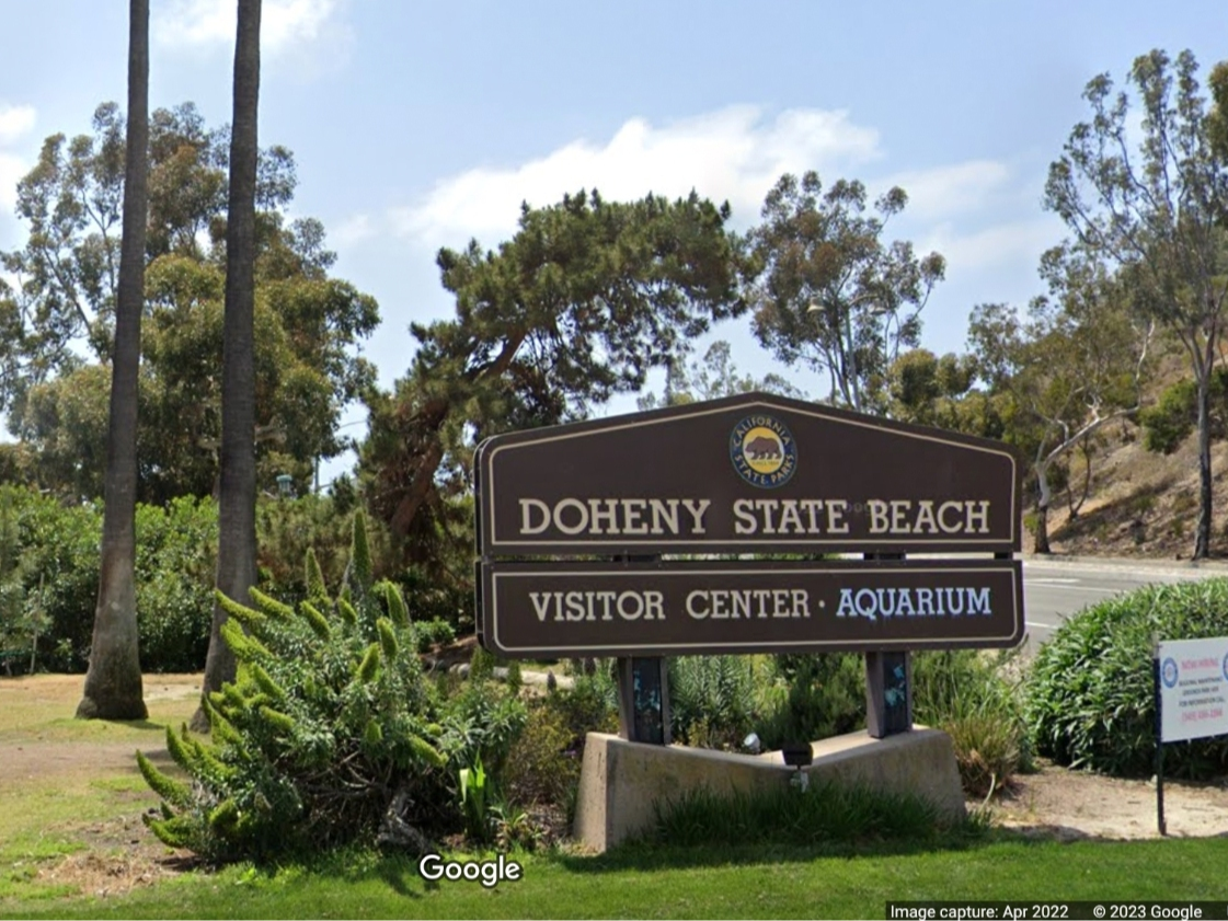 A 4,000 gallon sewage spill was reported in Dana Point Wednesday evening, prompting county health officials to close Doheny State Beach until further notice. 