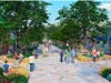 Laguna Beach community members got a first look at design concepts for the Promenade on Forest Wednesday night during a public workshop held by the city. 