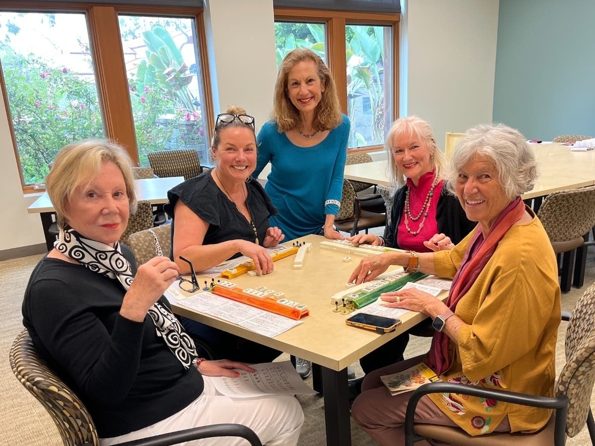 Laguna Beach residents are taking full advantage of a new class offered at the Susi Q Community and Senior Center: Mahjong. 