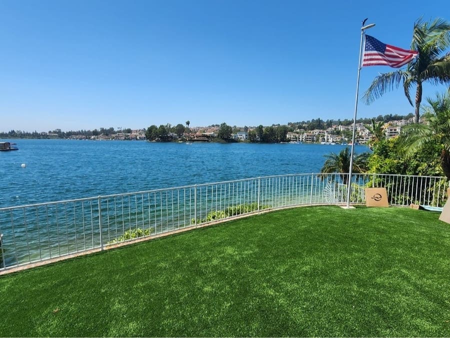 There's always peace to be found near Lake Mission Viejo's waters.