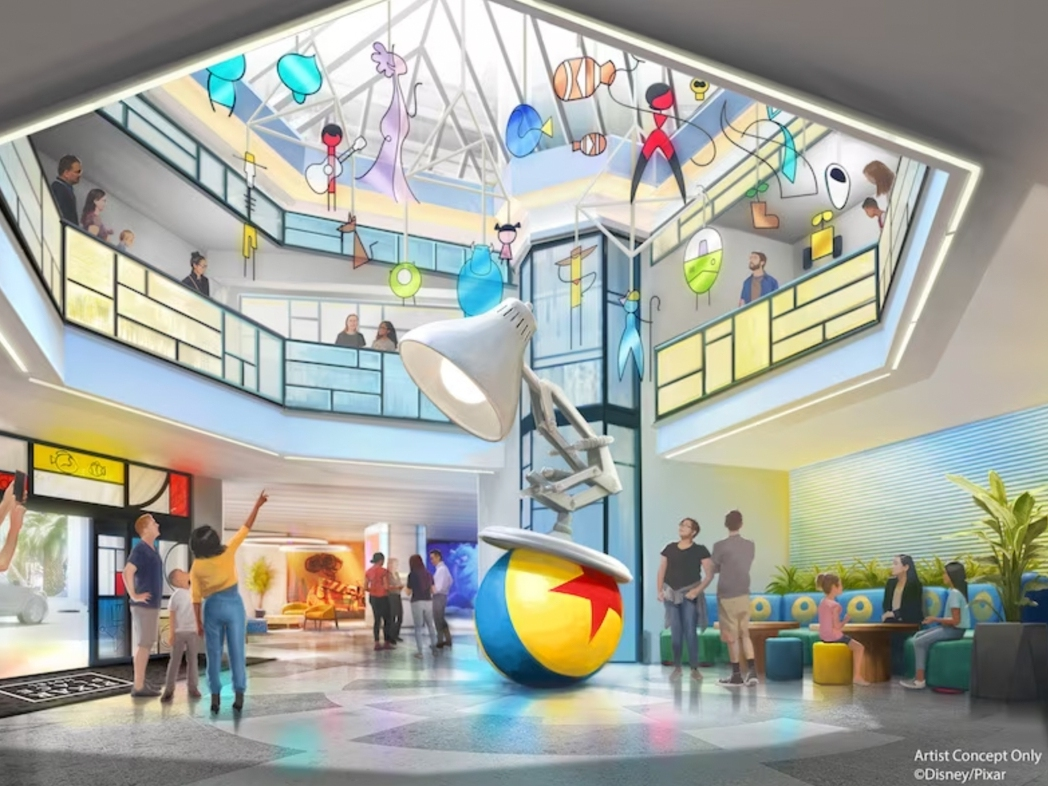 The first fully Pixar-themed hotel in the United States announced its date for opening, after Disney officials announced that the Pixar Place Hotel will be completed and open for business on Jan. 30, 2024. 
