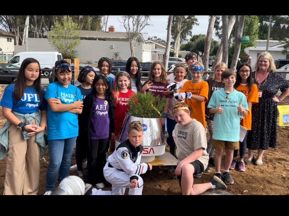On Monday, members of the Lake Forest community celebrated the planting of a tree that is out of this world.